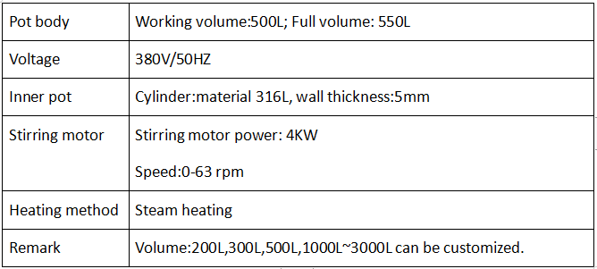 Bouteille de 500 L