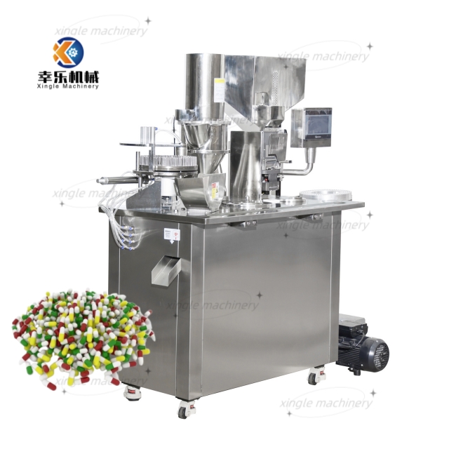 Machine de remplissage de capsules semi-automatique de haute précision 1 # pour le médical
