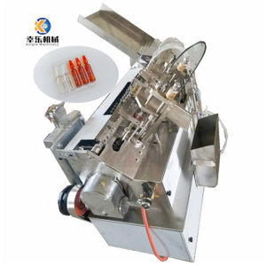 Machine de remplissage et de scellage d'ampoules de cosmétiques à 2 aiguilles 1-2ml