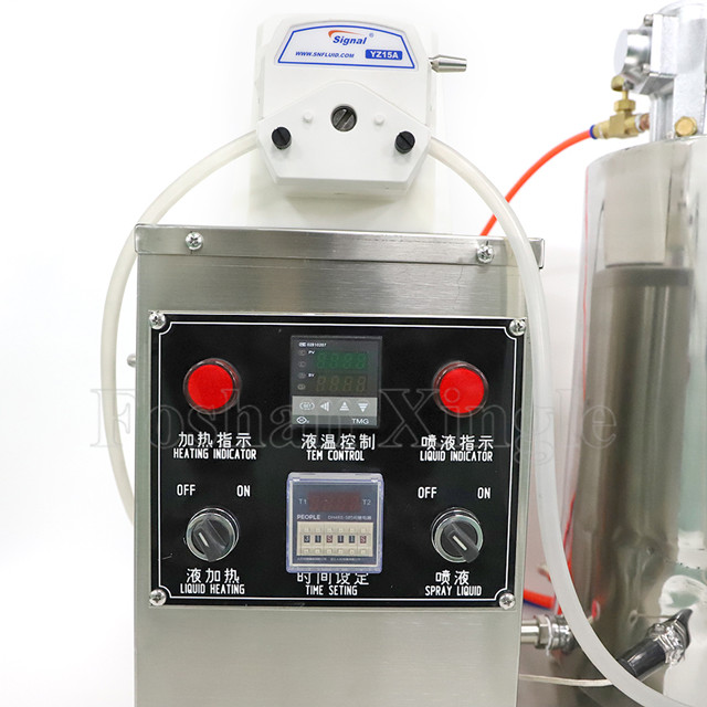 Machine de pulvérisation de liquide pulvérisateur pour le revêtement de comprimés de sucre