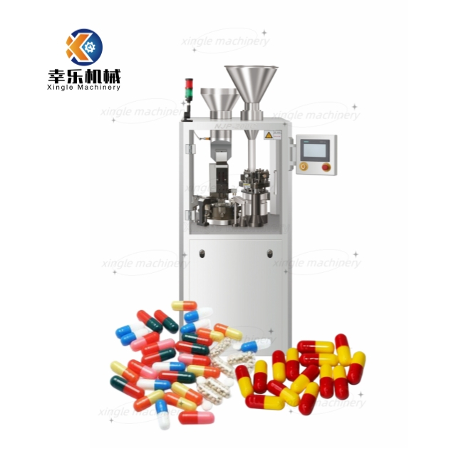 Machine de remplissage automatique de capsules de poudre verticale pour produits pharmaceutiques