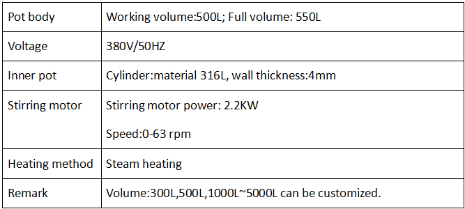 Bouteille de 500 L