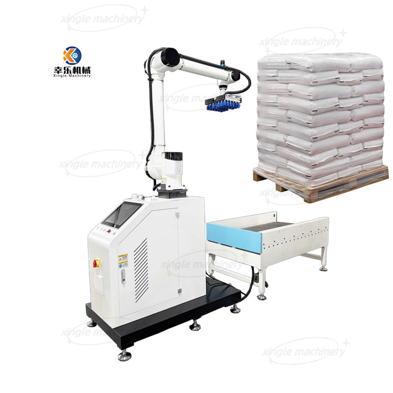 Palettiseur collaboratif portatif automatique de robot de carton de boîte de sac
