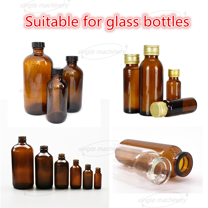 Chaîne de production automatique industrielle de lavage et de séchage de bouteilles en verre