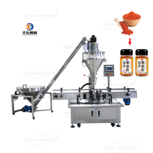 Machine de remplissage de poudre d'épices sèches d'alimentation de tarière entièrement automatique