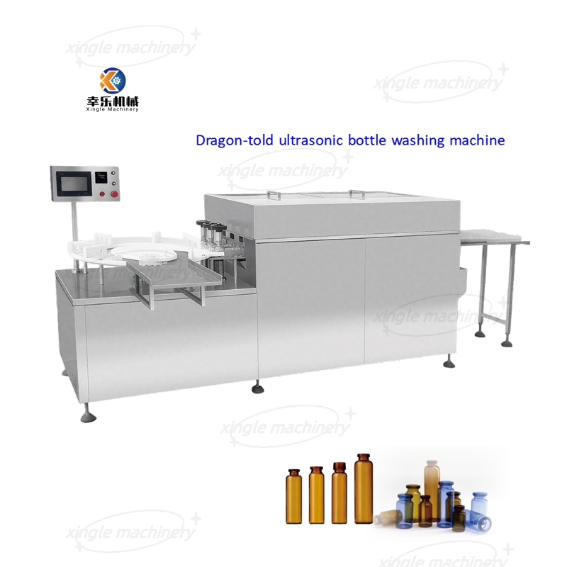 Machine à laver les bouteilles à ultrasons automatique de type tarière industrielle