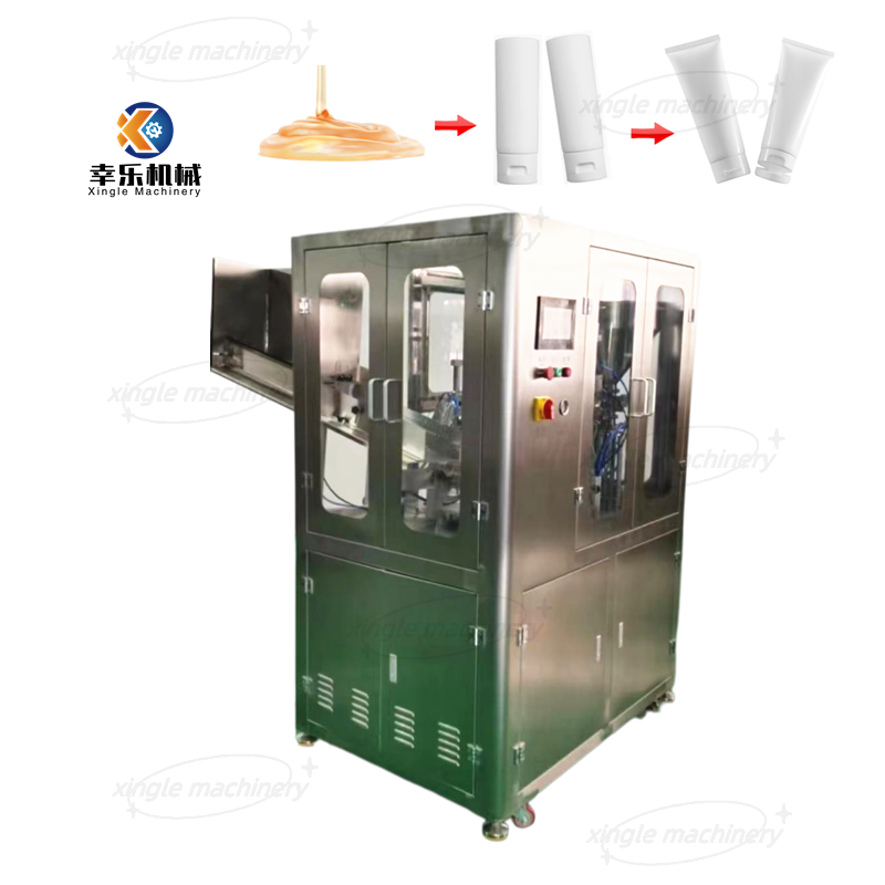 Machine de remplissage et de scellage ultrasonique de tubes en plastique entièrement automatique