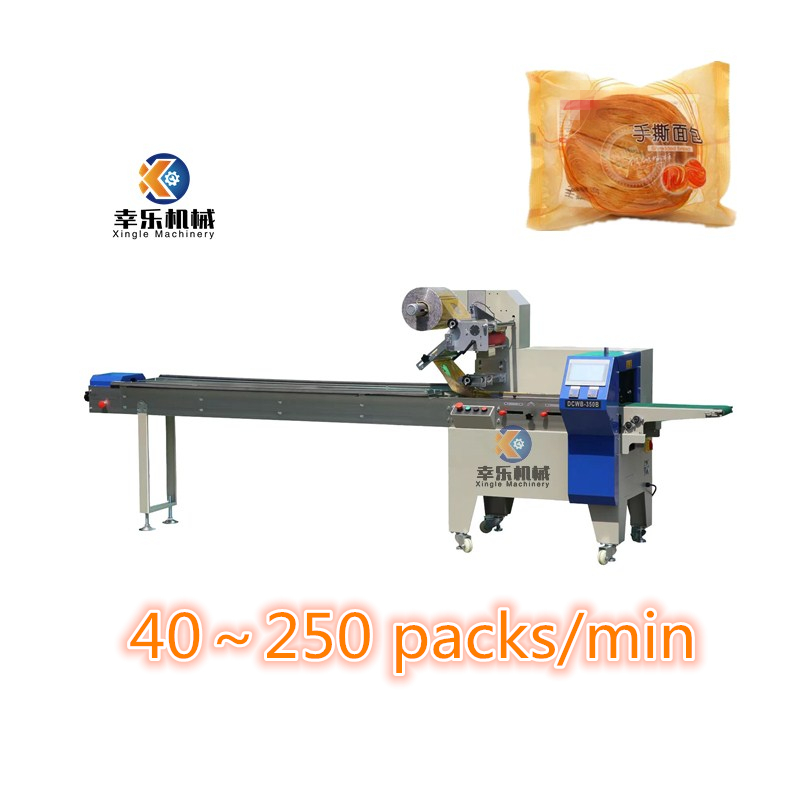 Machine à emballer rotative automatique de pochettes d'oreiller