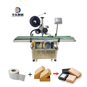 Machine à étiquettes automatique d'autocollant de boîte de surface plane avec l'écran tactile