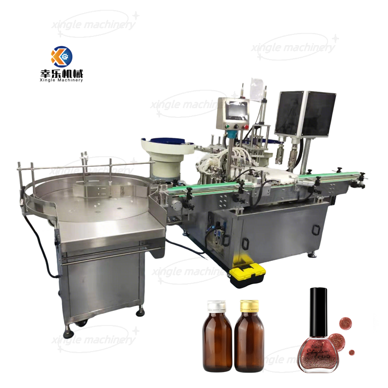 Machine de remplissage et de bouchage