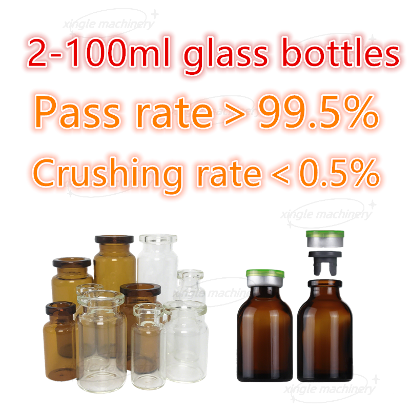 Chaîne de production de liaison de remplissage de bouteilles de flacons liquides à grande vitesse