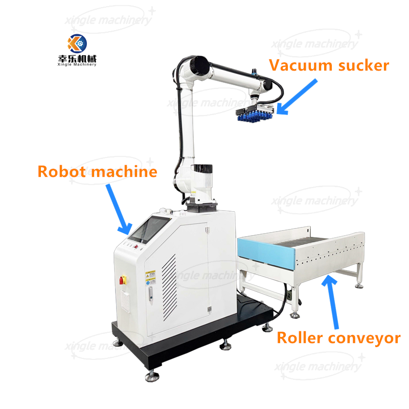 Palettiseur collaboratif portatif automatique de robot de carton de boîte de sac