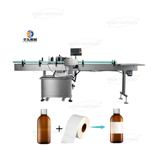 Machine d'étiquetage auto-adhésive de positionnement de bouteille de petit disque d'étoile