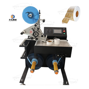 Rouleau d'étiquettes adhésives automatique à grande vitesse pour rouler la machine à étiquettes