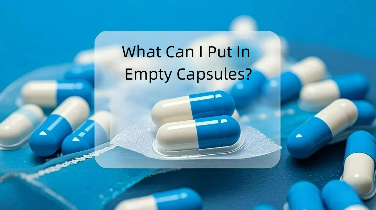 Que puis-je mettre dans des capsules vides ?