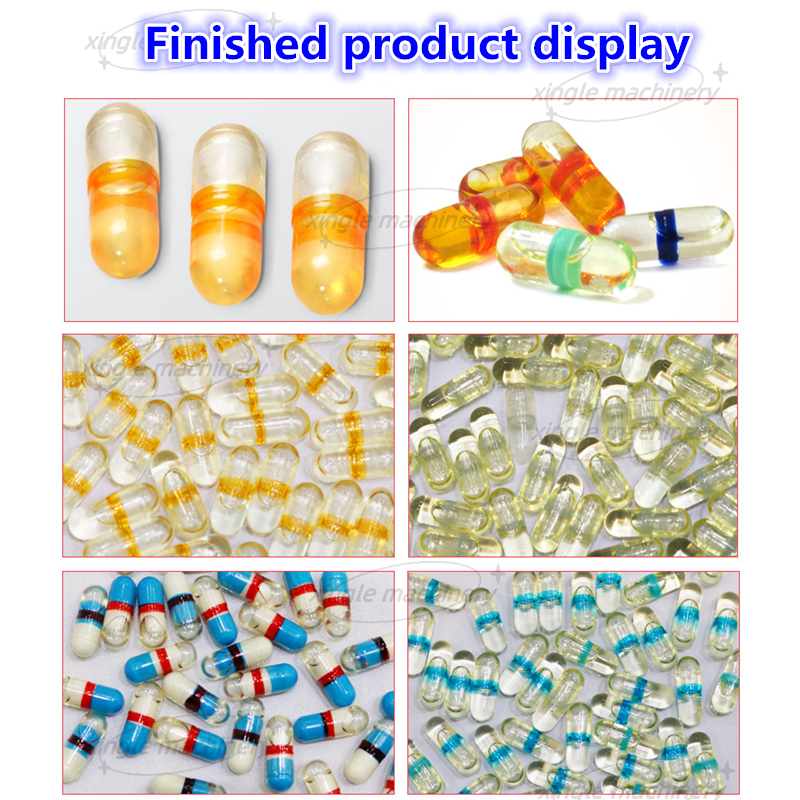 Machine de remplissage automatique de capsules liquides en acier inoxydable pour le médical