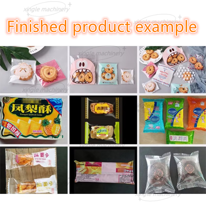 Ligne de tri et d'emballage des aliments entièrement automatique Flow Wrap