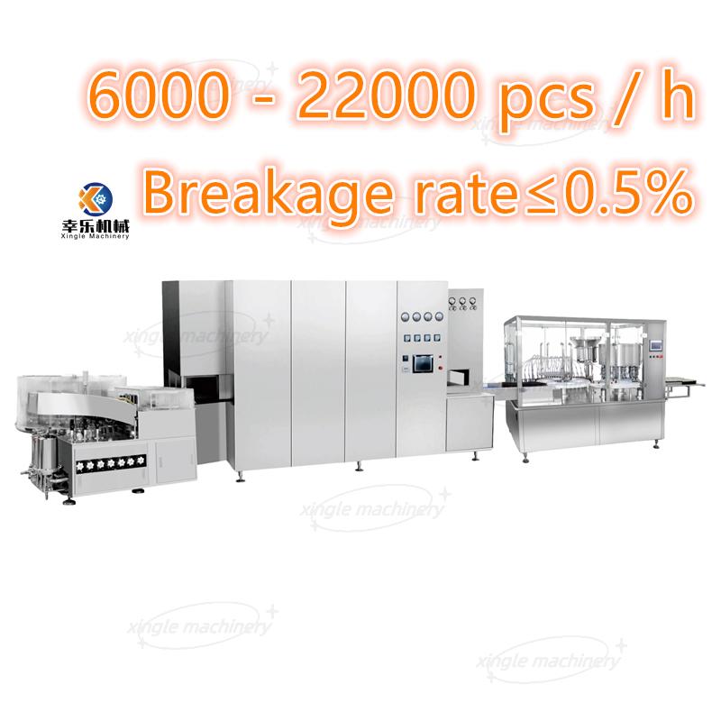 Chaîne de production liquide orale à grande vitesse de machine de remplissage de fiole 5-25ml