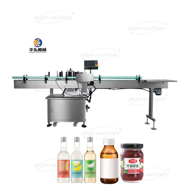 Machine d'étiquetage auto-adhésive de positionnement de bouteille de petit disque d'étoile