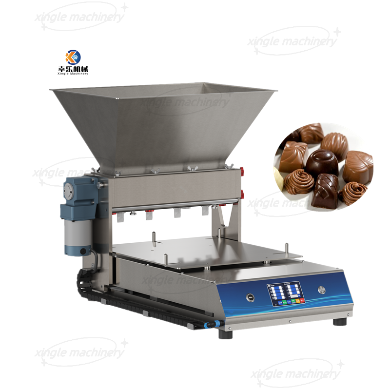 Petit gâteau de chocolat automatique de table faisant la machine de remplissage