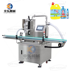 Machine de remplissage liquide de pâte de pompe à engrenages à tête unique à grande vitesse