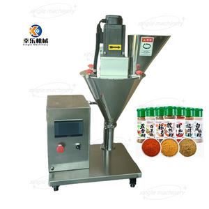 Machine de remplissage semi-automatique de poudre d'épices de petite bouteille