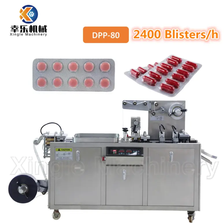 Machine d'emballage automatique de blister de capsules de comprim&eacute;s dpp-80 