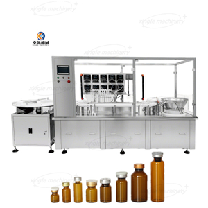 Remplissage linéaire à grande vitesse de la fiole 1-50ml et machine de capsulage de branchement