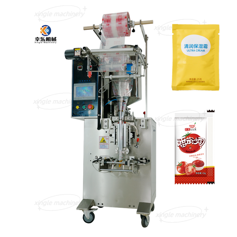 Machine à emballer automatique verticale de sauce liquide de sac de sachet