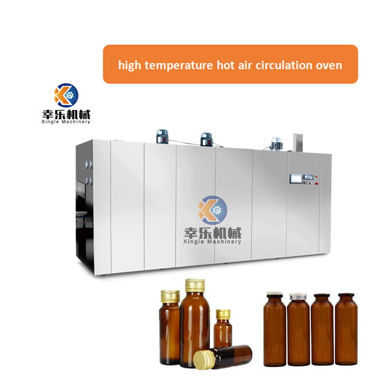 Chaîne de production automatique industrielle de lavage et de séchage de bouteilles en verre