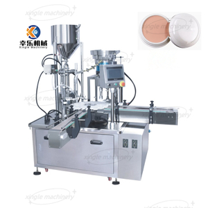 Machine de remplissage et de capsulage de pâte de petites bouteilles entièrement automatique