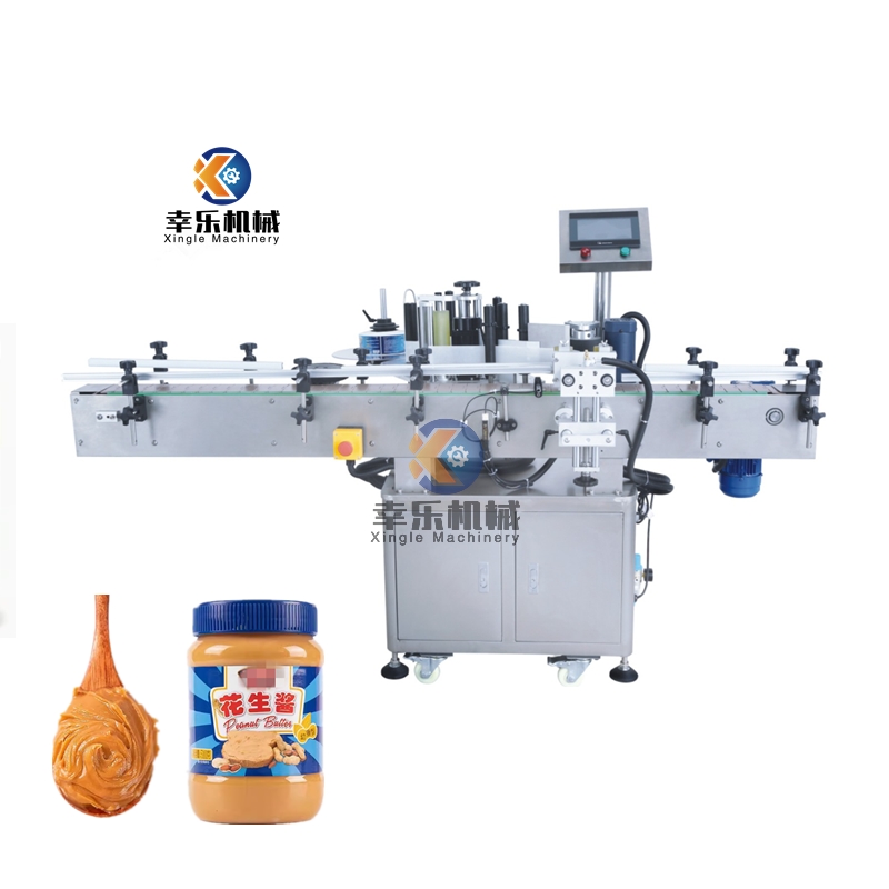 Machine d'étiquetage d'autocollants de positionnement entièrement automatique pour bouteille ronde