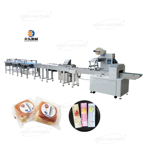 Ligne de tri et d'emballage des aliments entièrement automatique Flow Wrap