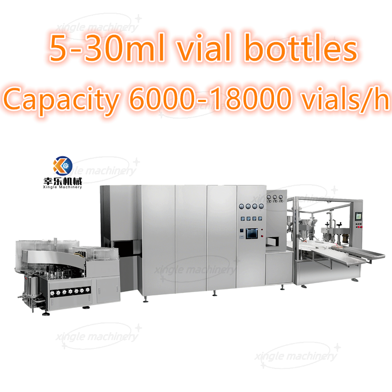 Ligne à grande vitesse pharmaceutique machine de remplissage de flacons de poudre 5-30ml