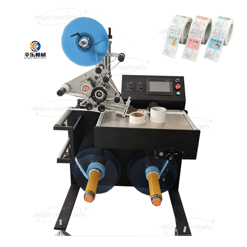 Rouleau d'étiquettes adhésives automatique à grande vitesse pour rouler la machine à étiquettes
