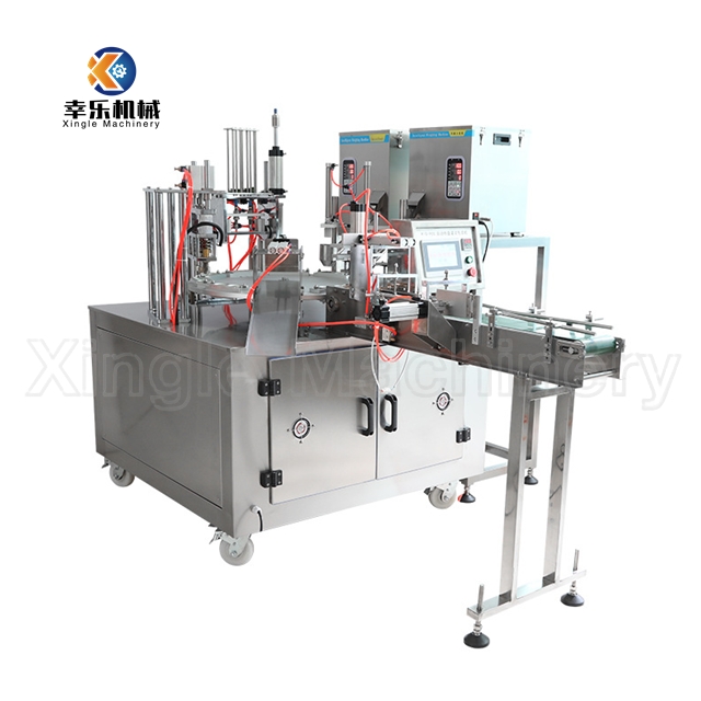 machine de remplissage et de scellage de gobelets