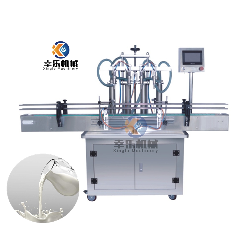 Machine de remplissage de liquide entièrement automatique pour bouteilles de jus, à vendre