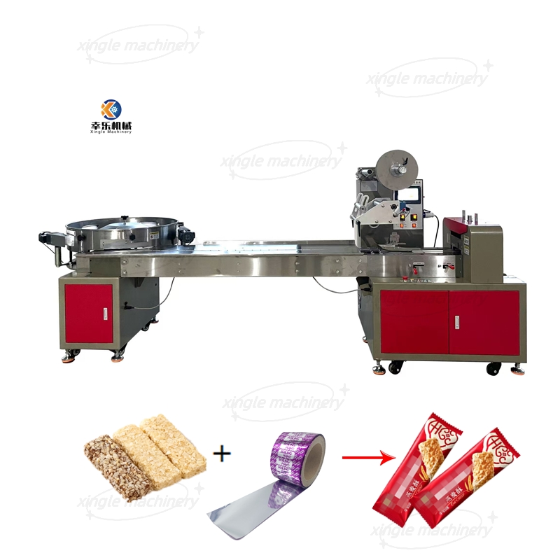 Machine de conditionnement automatique à grande vitesse d'oreiller de sac de sucrerie