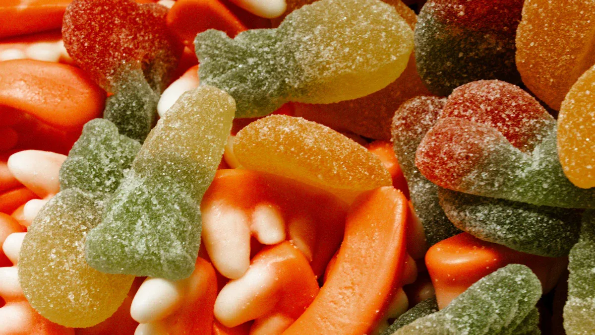 Pourquoi les bonbons gélifiés sont-ils acides