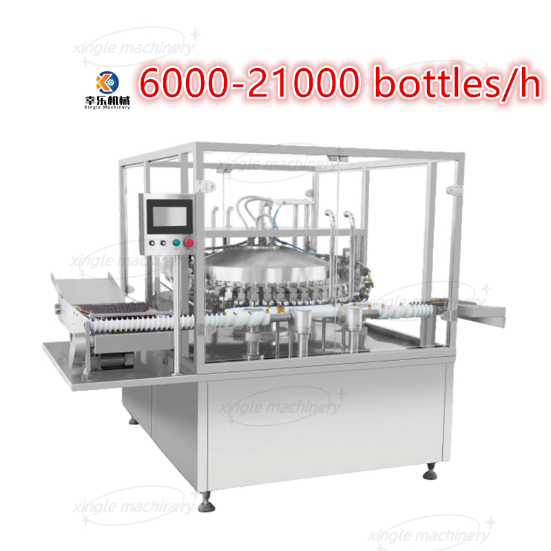 Rondelle automatique de bouteille de fiole en verre de disque d'acier inoxydable de GMP