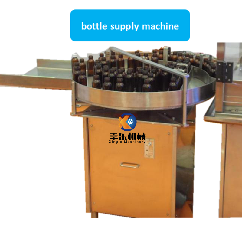 Chaîne de production automatique industrielle de lavage et de séchage de bouteilles en verre