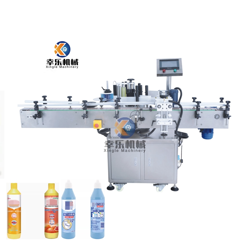 Machine d'étiquetage d'autocollants de positionnement entièrement automatique pour bouteille ronde