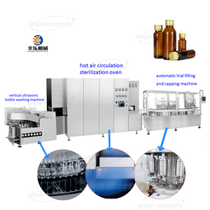 Chaîne de production à grande vitesse de dose élevée de liquide oral machine de remplissage de fiole 