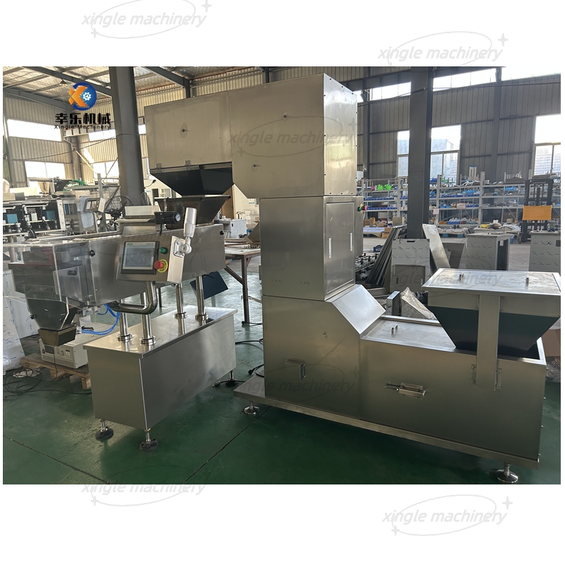 Machine de comptage de bonbons entièrement automatique à 8 canaux avec ascenseur de type Z
