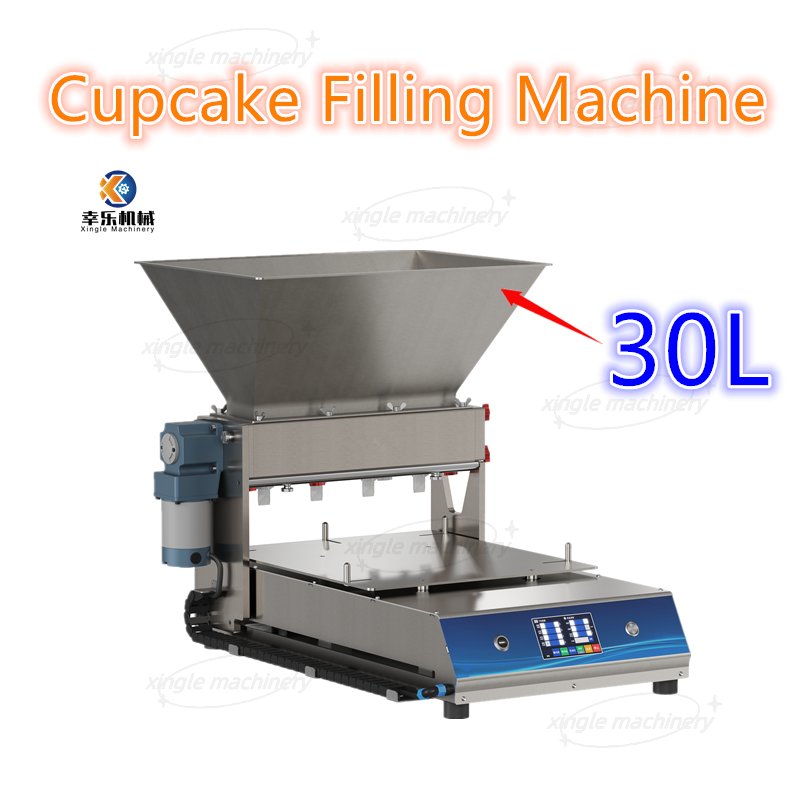 Petit gâteau de chocolat automatique de table faisant la machine de remplissage