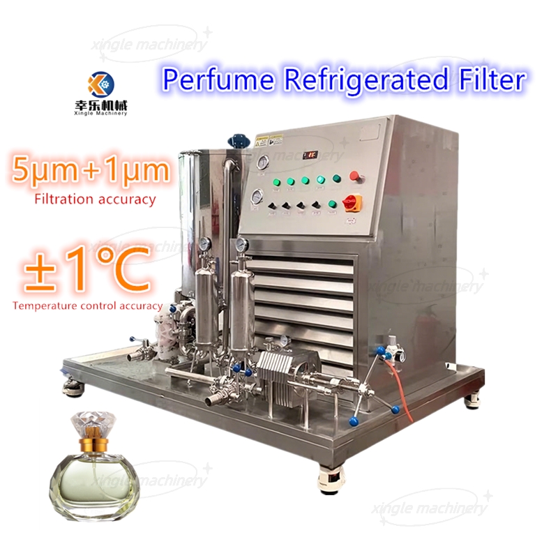 Filtre réfrigéré de parfum de congélation de mélange liquide automatique 100L
