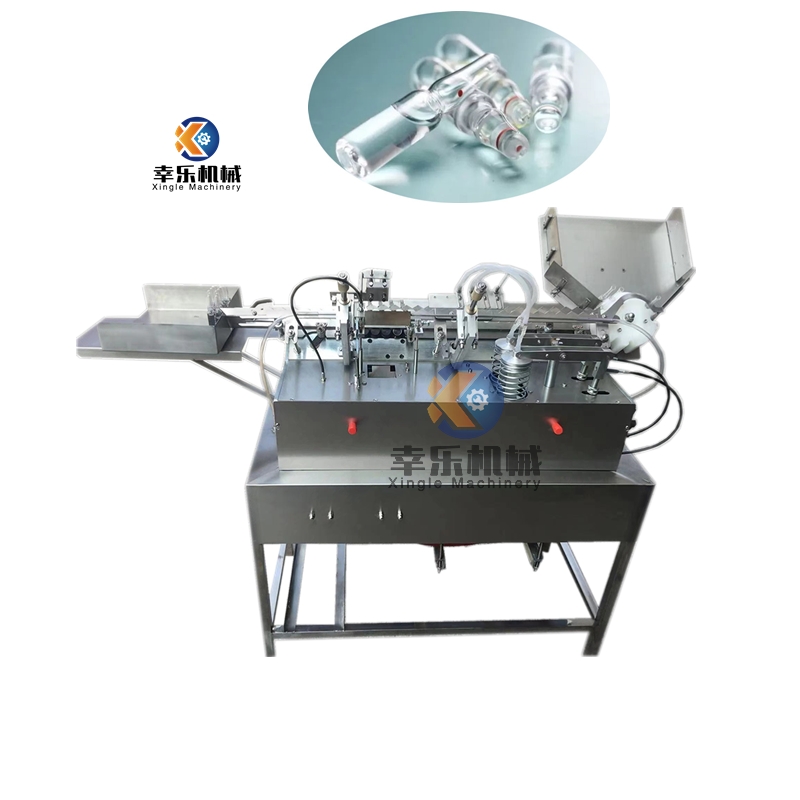 Machine de remplissage et de scellage d'ampoules personnalisée à 2 aiguilles de 5 à 10 ml