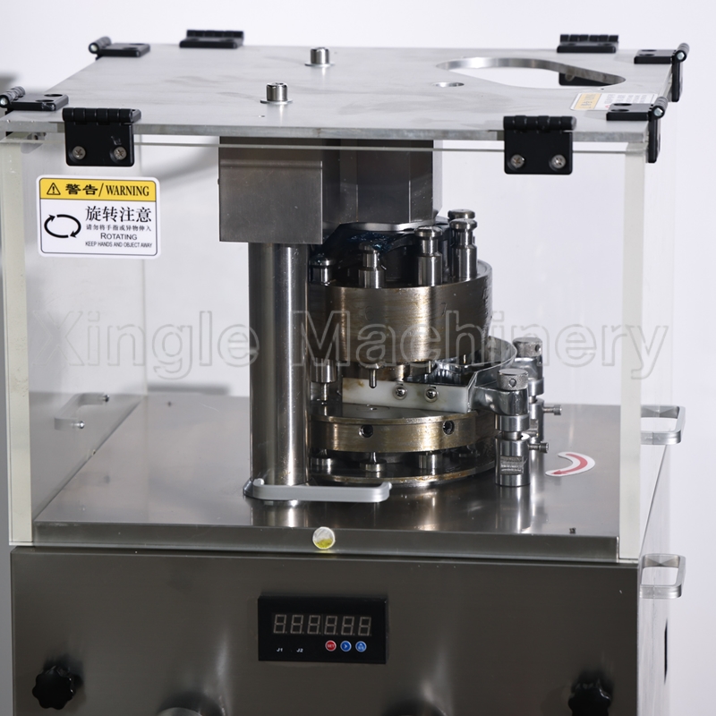 Presse à comprimés rotative automatique en acier inoxydable Zp9
