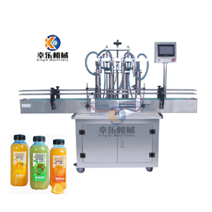 Machine de remplissage de liquide entièrement automatique pour bouteilles de jus, à vendre