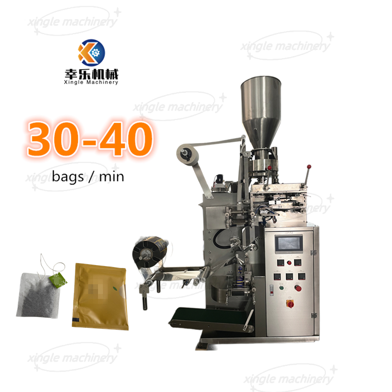 Machine à emballer automatique de sachets de thé de petits sachets de joint à trois côtés
